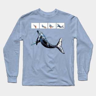 whale Long Sleeve T-Shirt